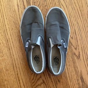 Grey Slip on Vans